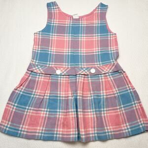 Sears Vintage Plaid Jumper